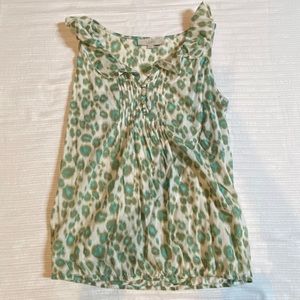 Cheetah print to tank top